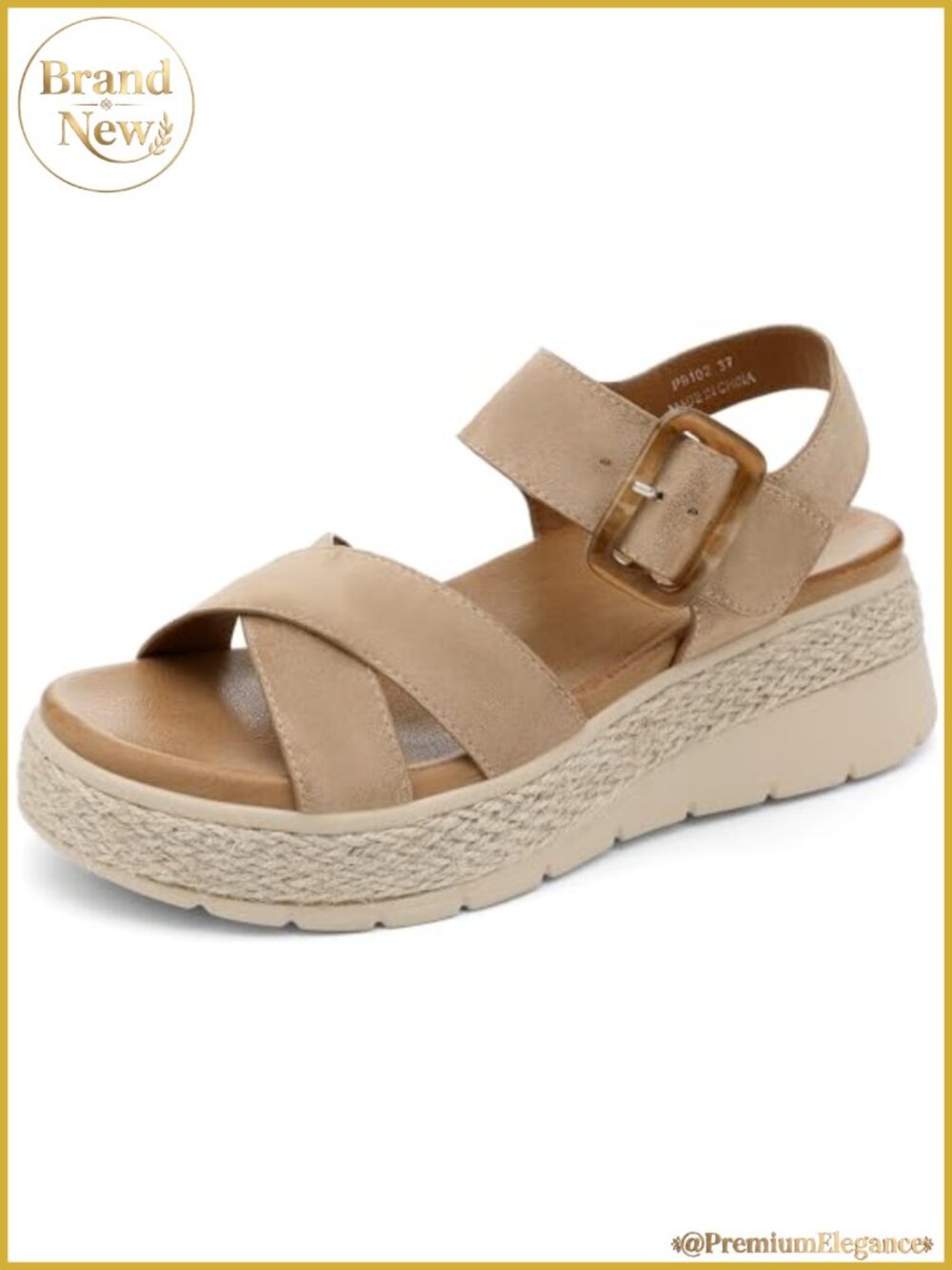 Women's Platform Sandals Low Wedge Orthopedic Arch Support Comfort